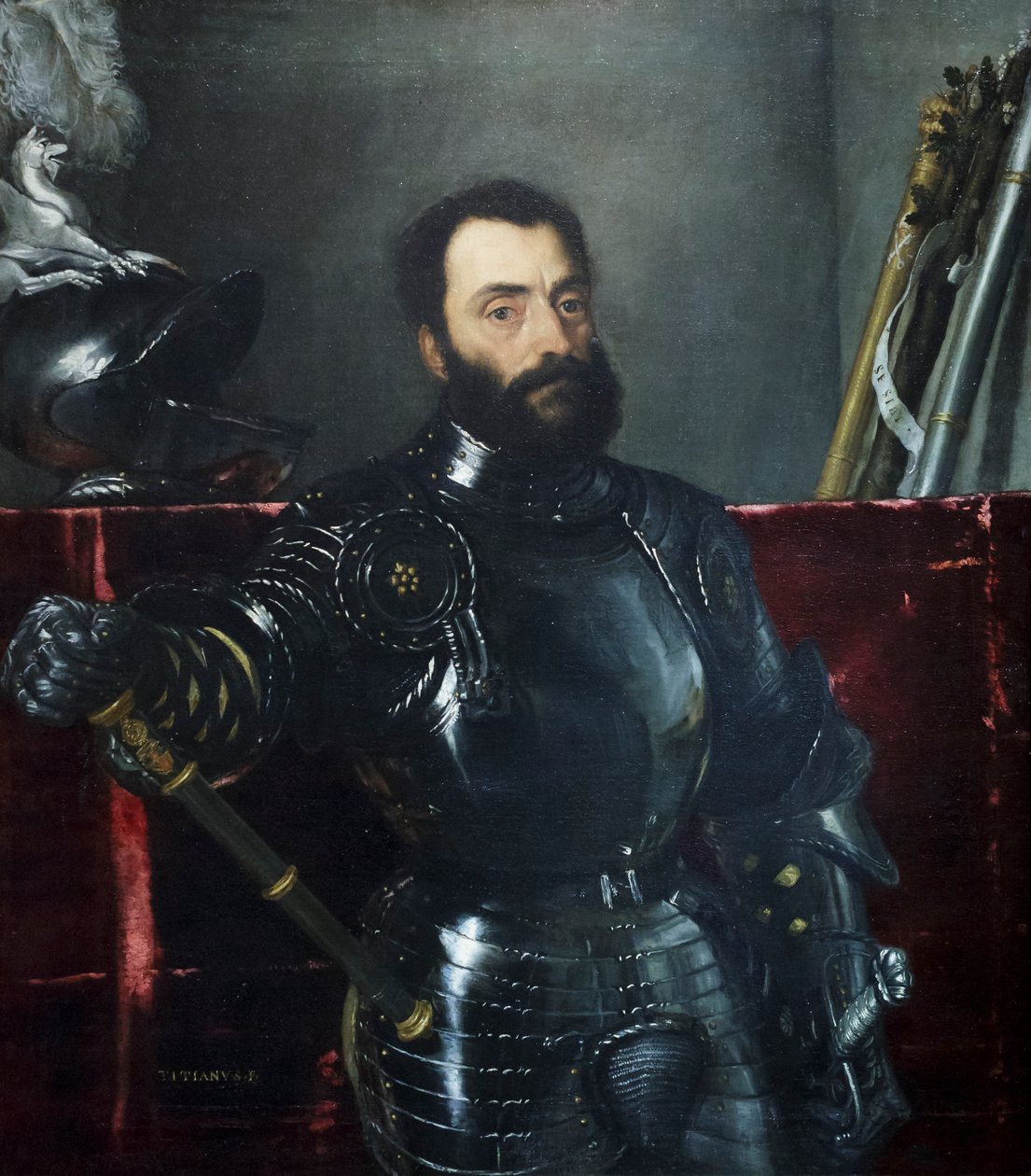 Porträt von Francesco Maria I della Rovere von Titian (c.1488 1576)