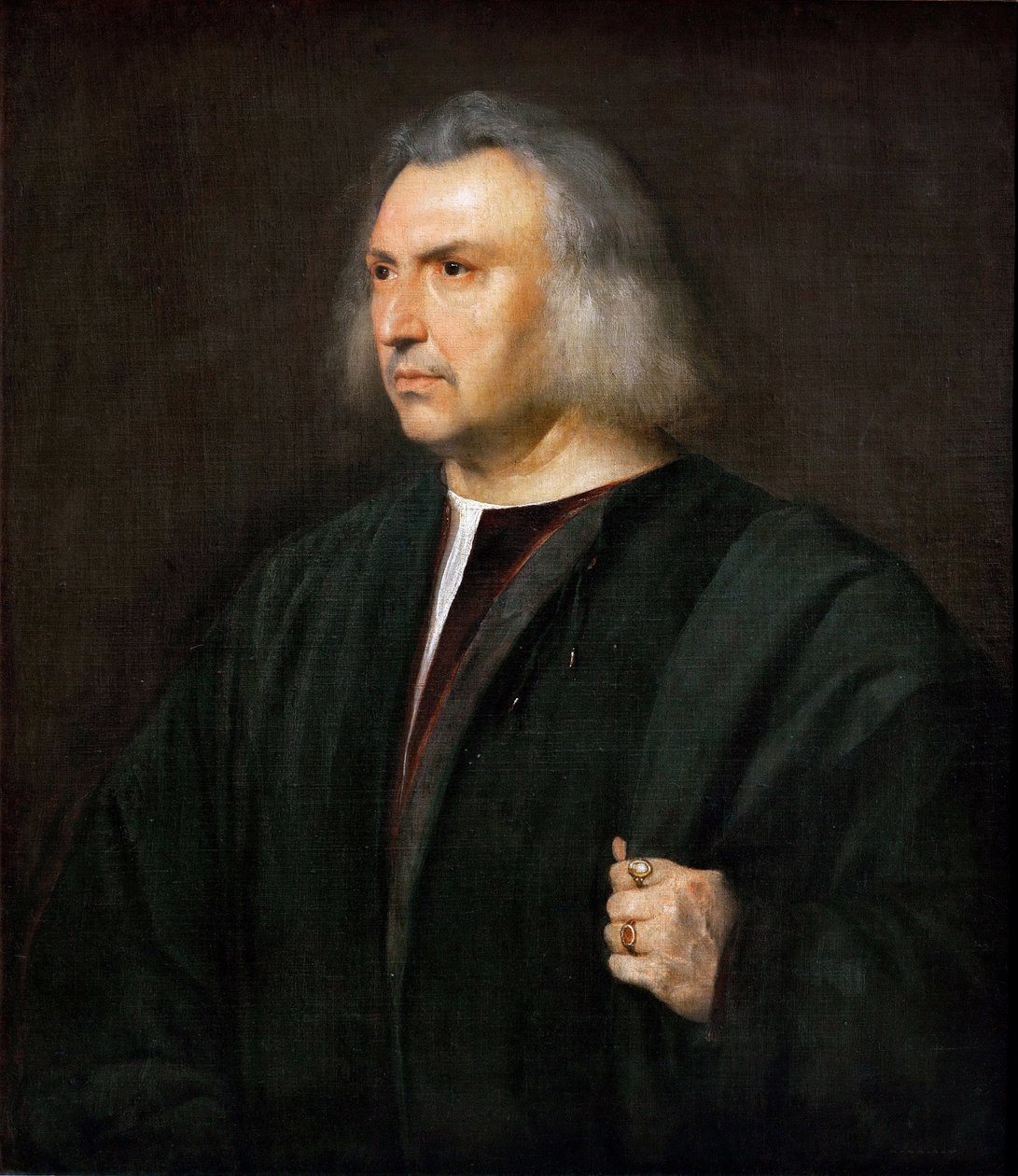 Porträt des Arztes Gian Giacomo Bartolotti da Parma von Tiziano Vecelli