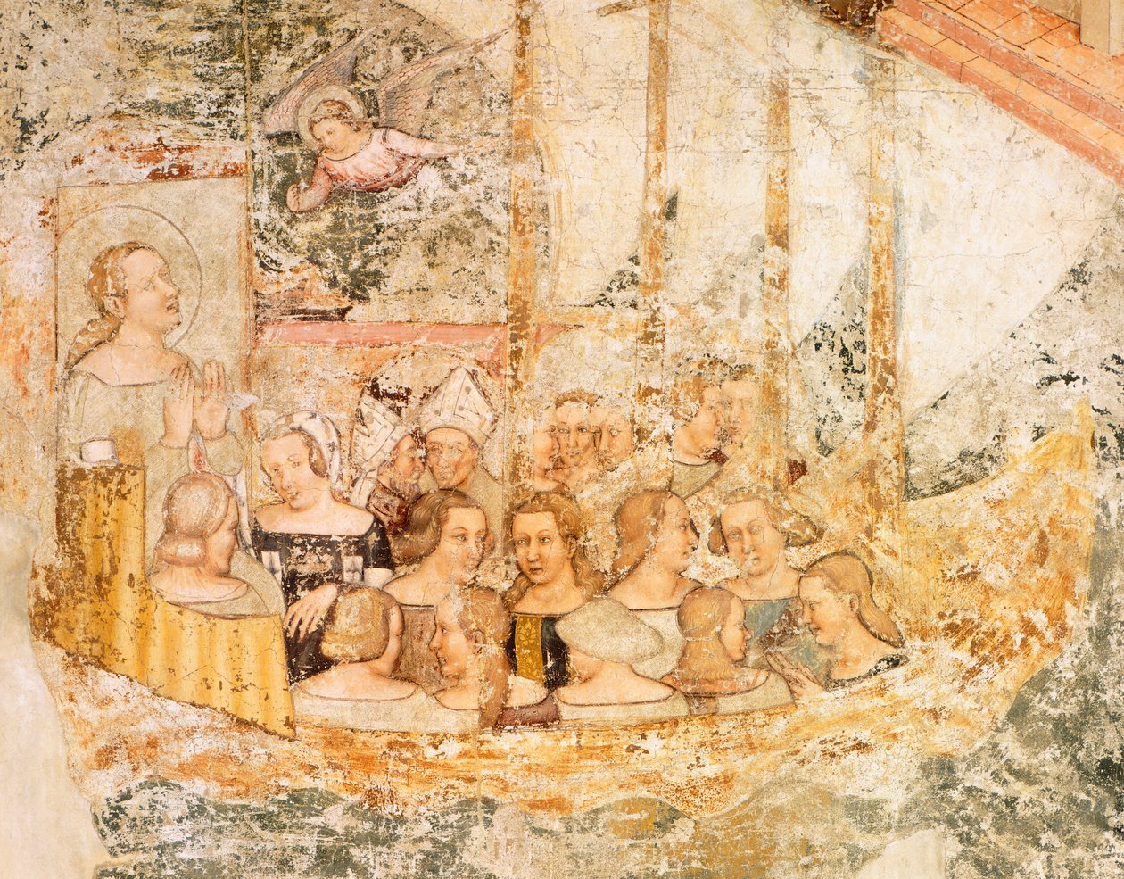 Segeln nach Rom (Detail) von Tomaso da (late 15th century) Modena