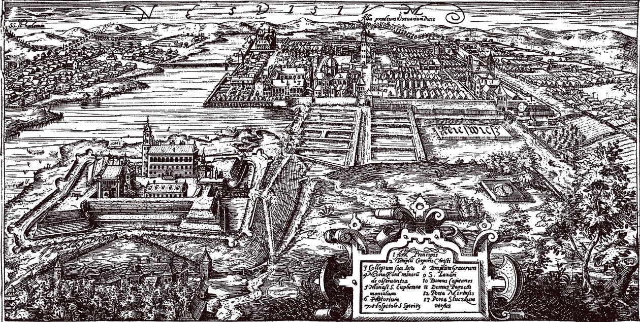 Nesvizh, 1604 von Tomasz Makowski