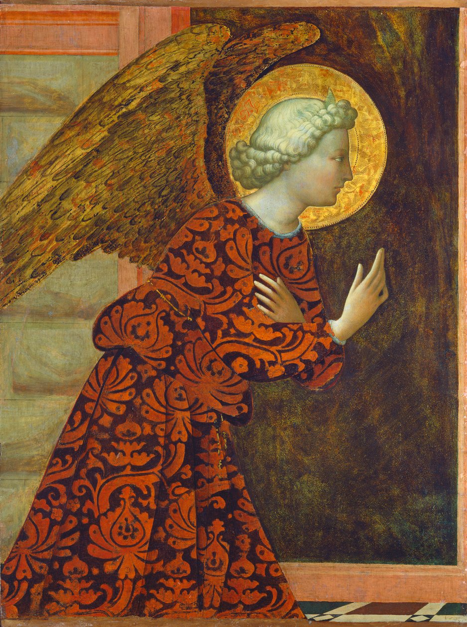 Der Erzengel Gabriel, ca. 1430 von Tommaso Masolino da Panicale
