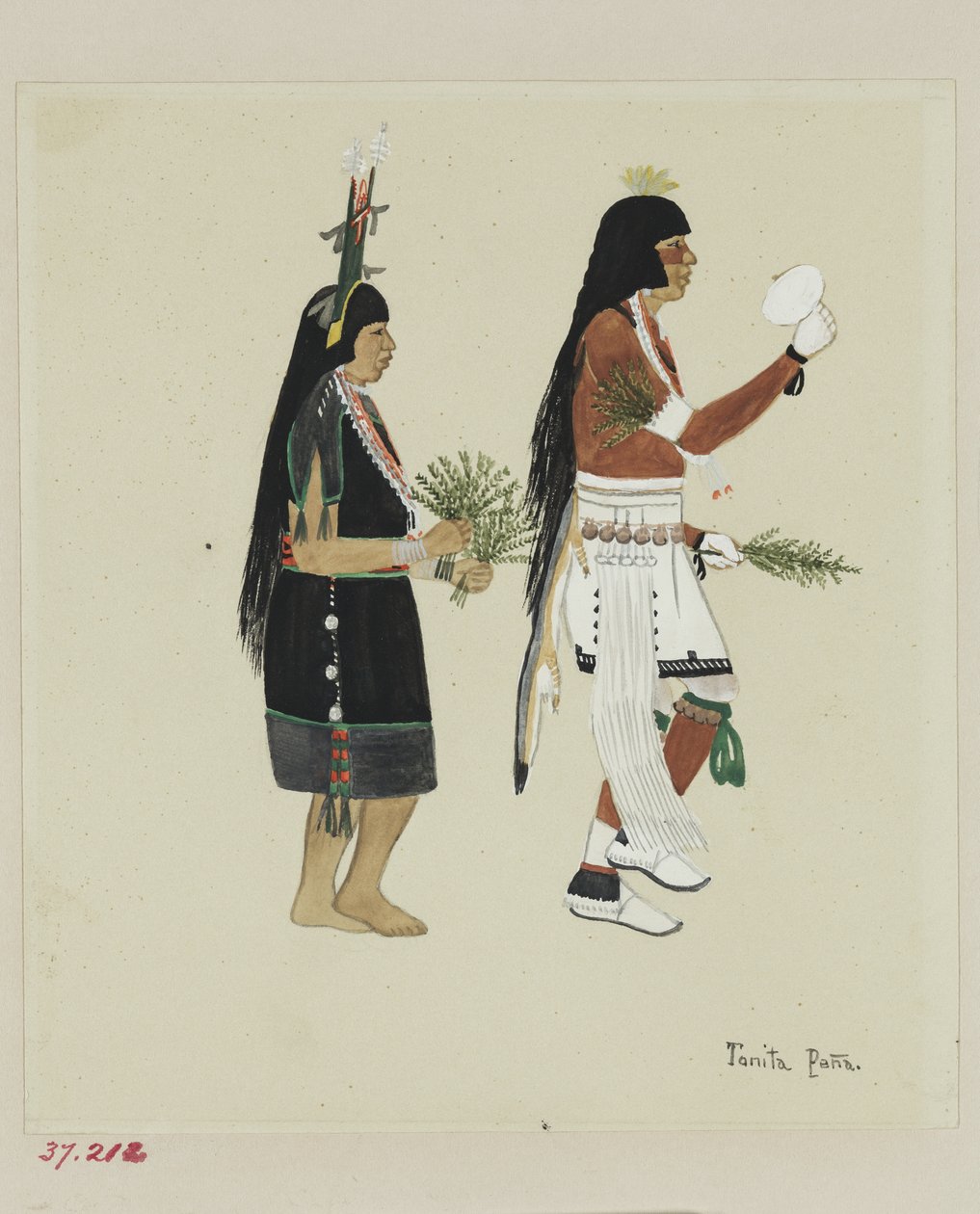 Mais-Tänzer, ca. 1920 von Tonita Peña