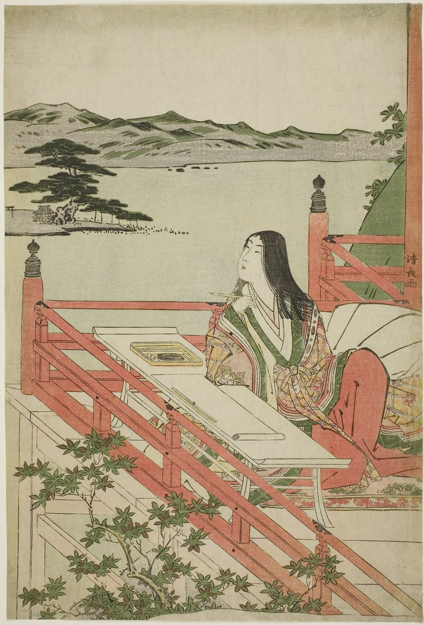 Murasaki Shikibu von Torii Kiyonaga