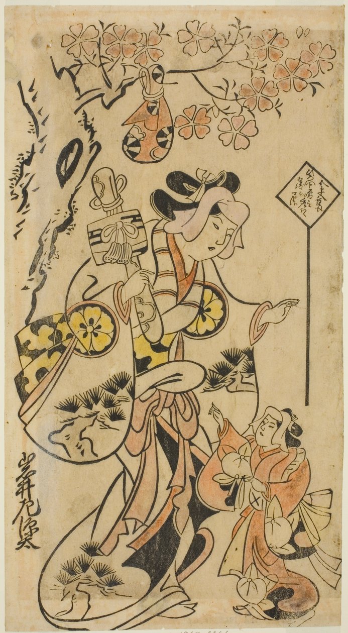 Der Schauspieler Iwai Sagenta I von Torii Kiyonobu I