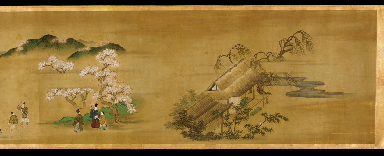 Landschaften der vier Jahreszeiten, Edo-Periode, 17. Jahrhundert von Tosa Mitsuoki