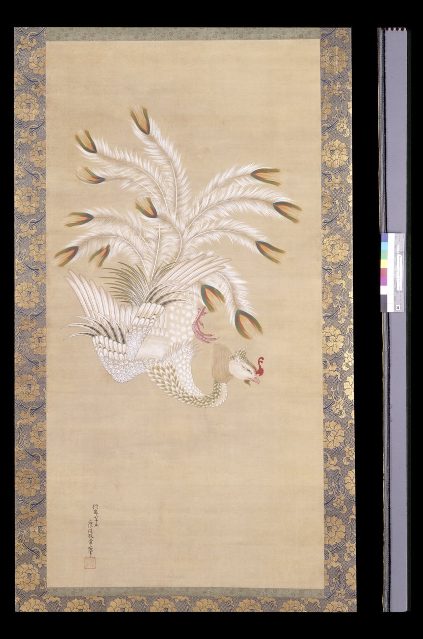 Phönix, aus Chinesische Schönheit, Phönix und Pfau von Tosa Mitsuoki