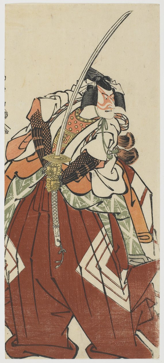 Ichikawa Komazo III als Shinozuka Goro, 1794 von Toshusai Sharaku