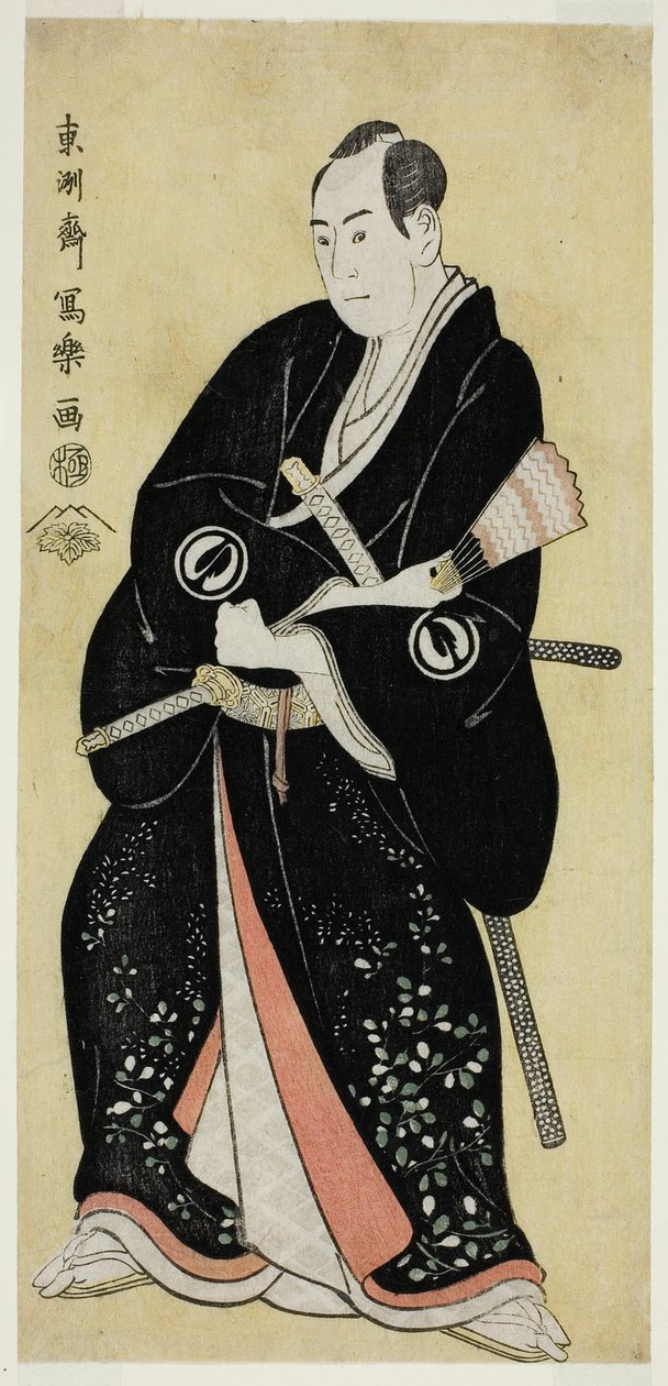 Der Schauspieler Sawamura Sojuro III als Nagoya Sanza Motoharu von Toshusai Sharaku