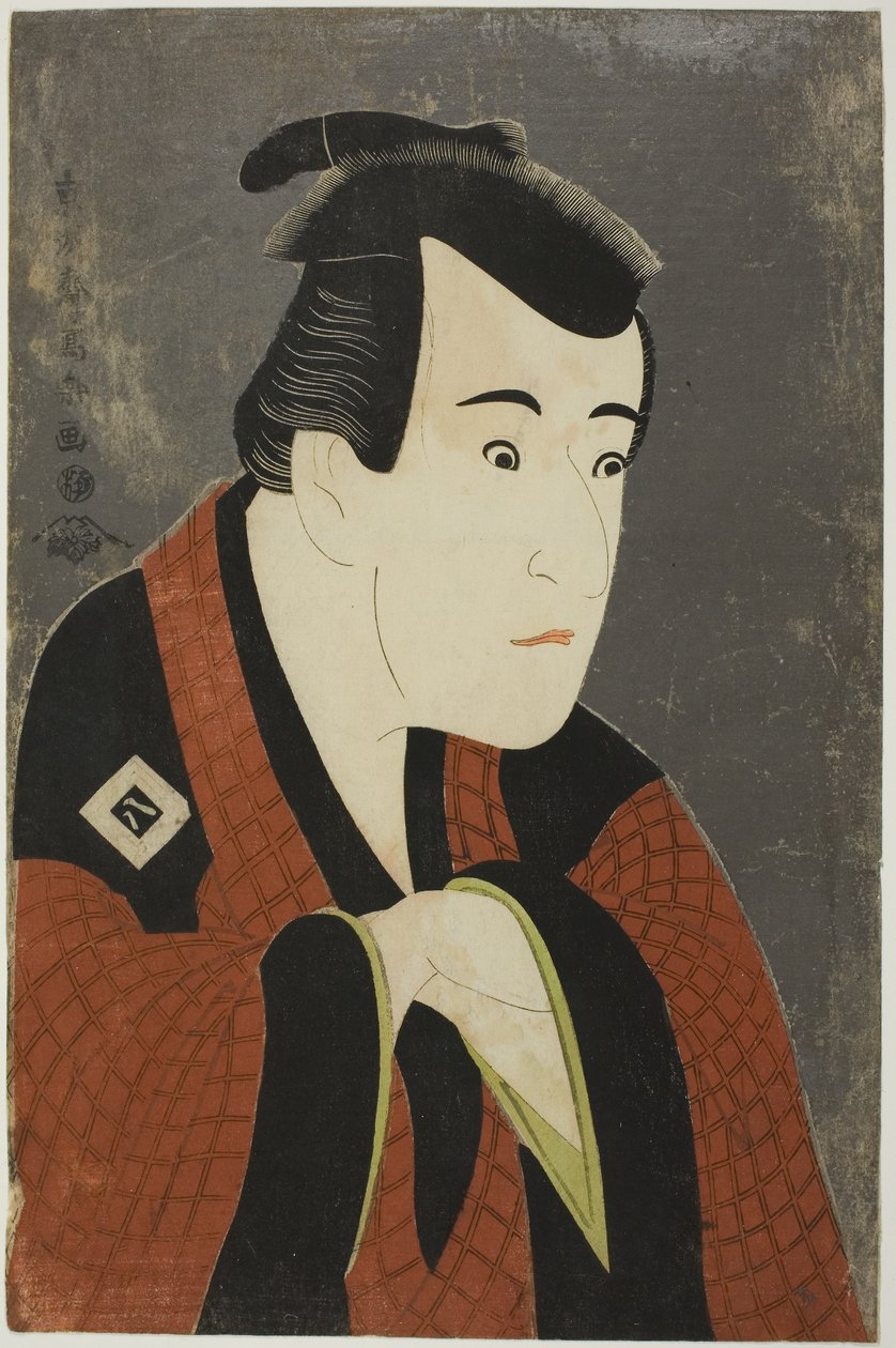 Der Schauspieler Ichikawa Yaozo III als Tanabe Bunzo von Toshusai Sharaku