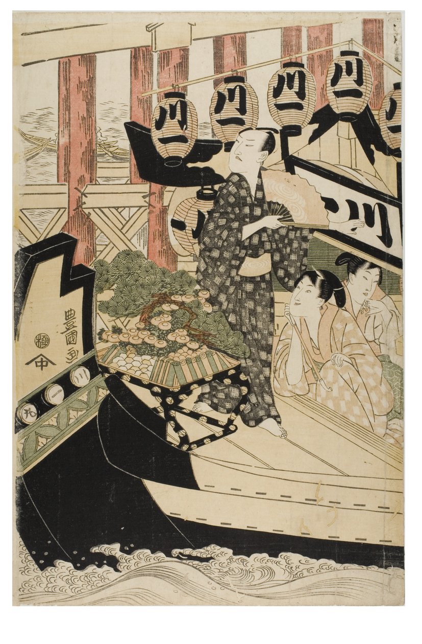 Schauspieler in den zwölf Monaten von Toyokuni Utagawa