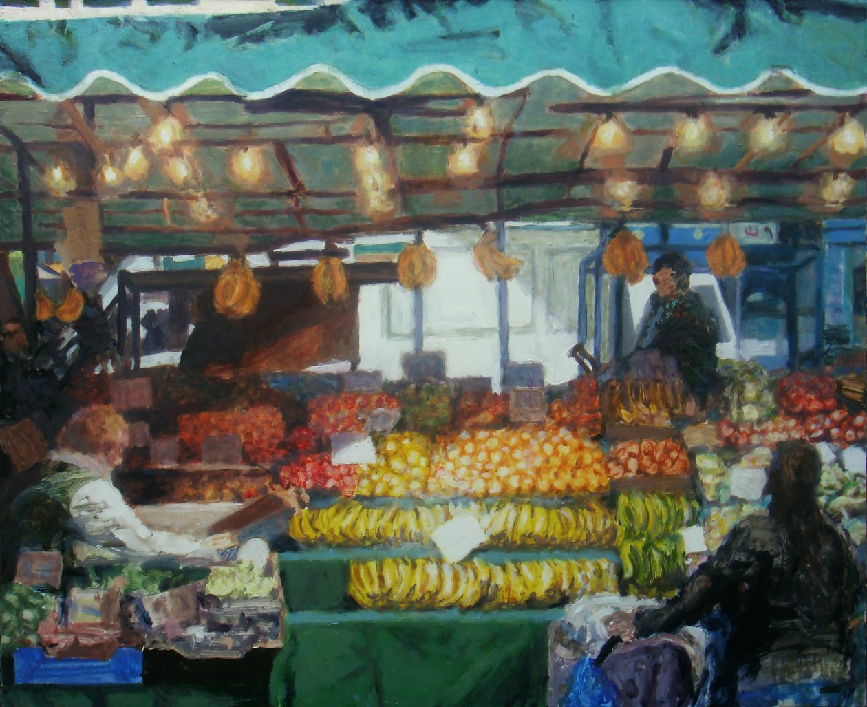 Großer Marktstand (Lewisham, London) von Trevor Burgess