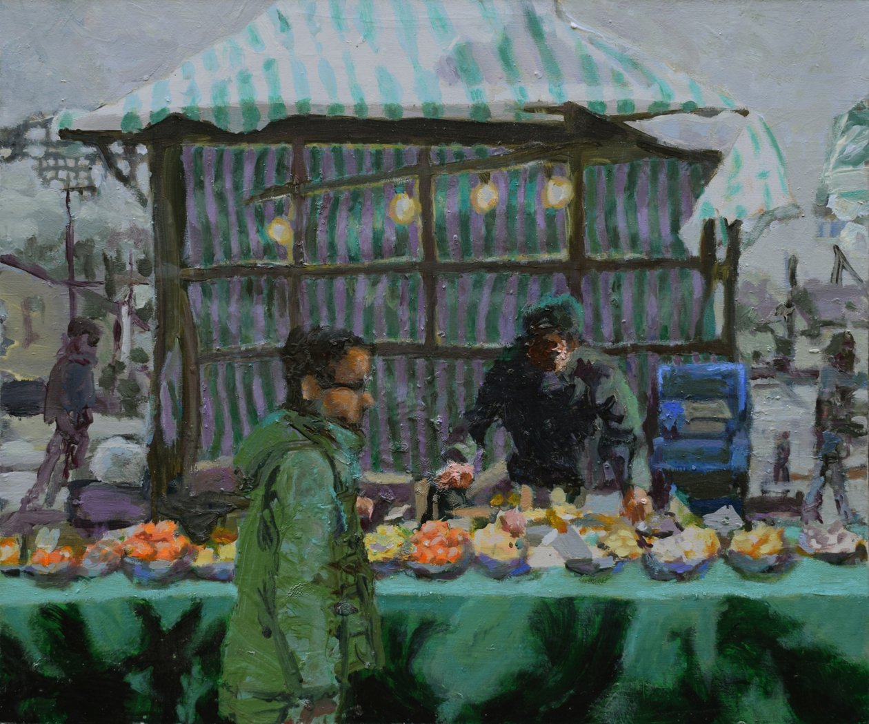 Marktstand (Deptford) von Trevor Burgess