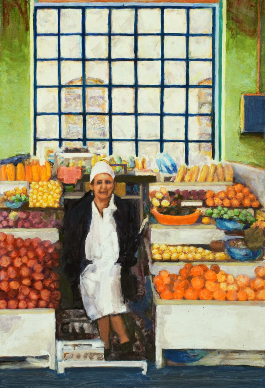 Marktstand (Quito, Ecuador), 2015 von Trevor Burgess