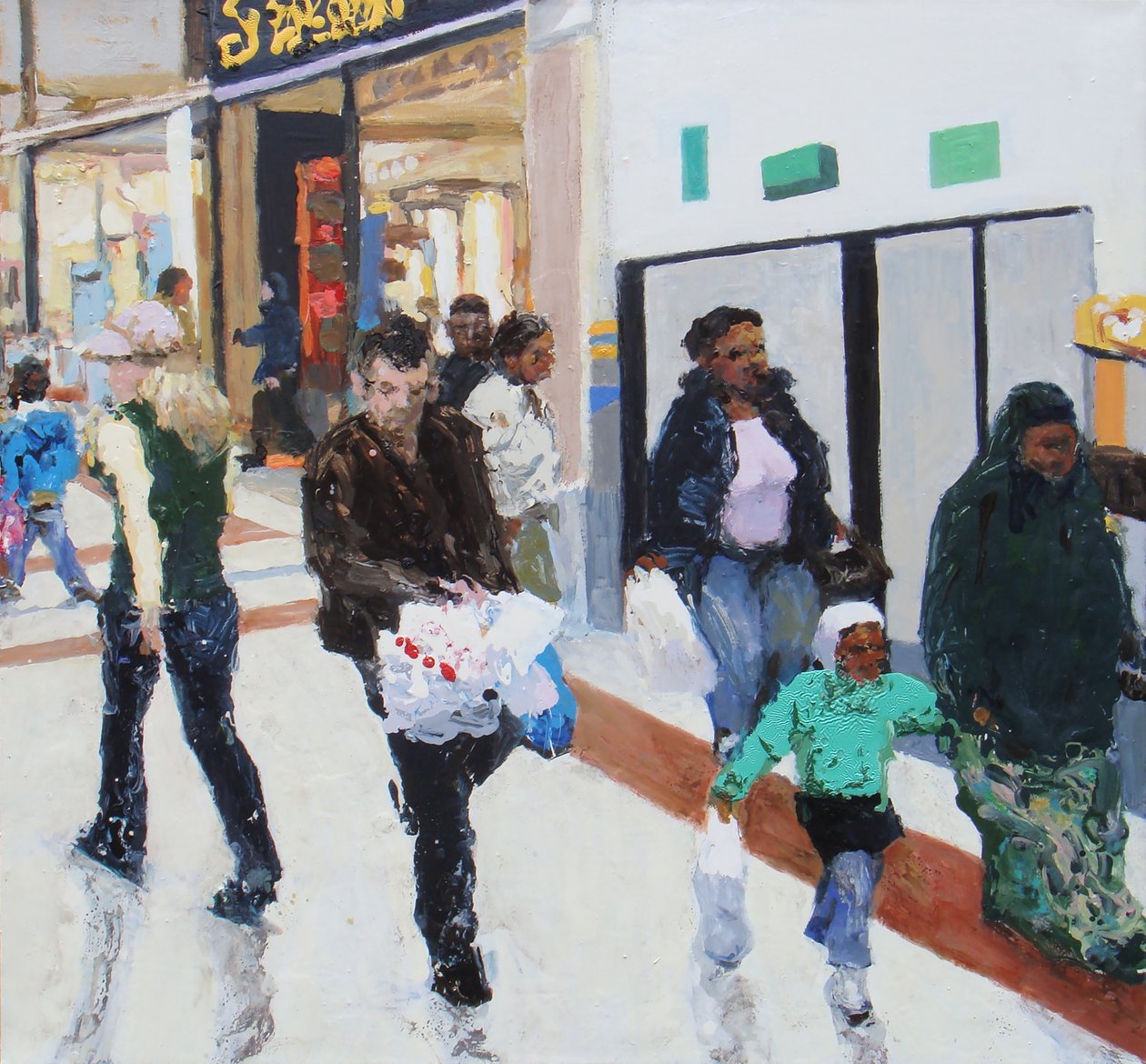 Einkäufer 2 von Trevor Burgess