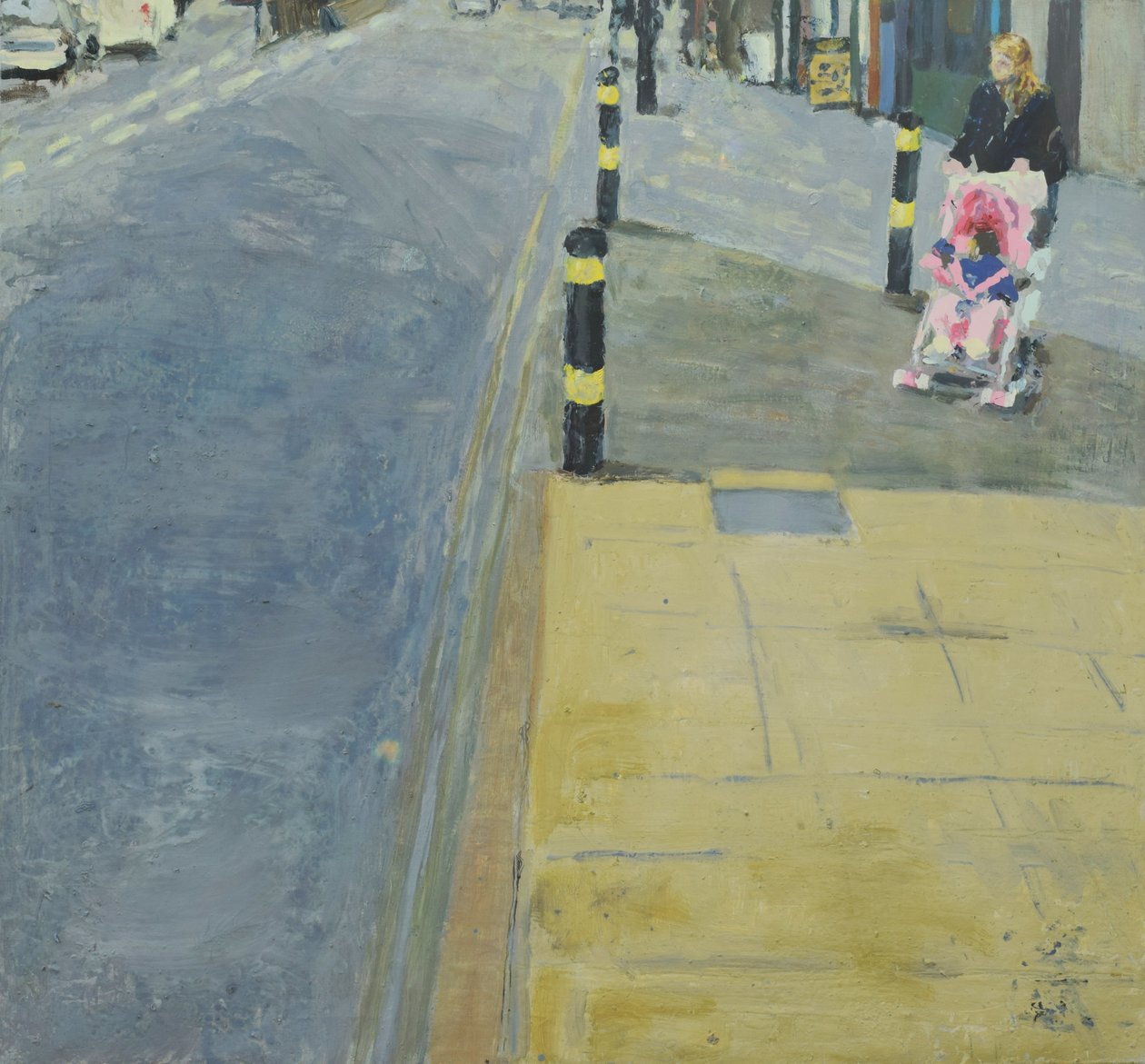 Straßenmalerei, 2018 von Trevor Burgess