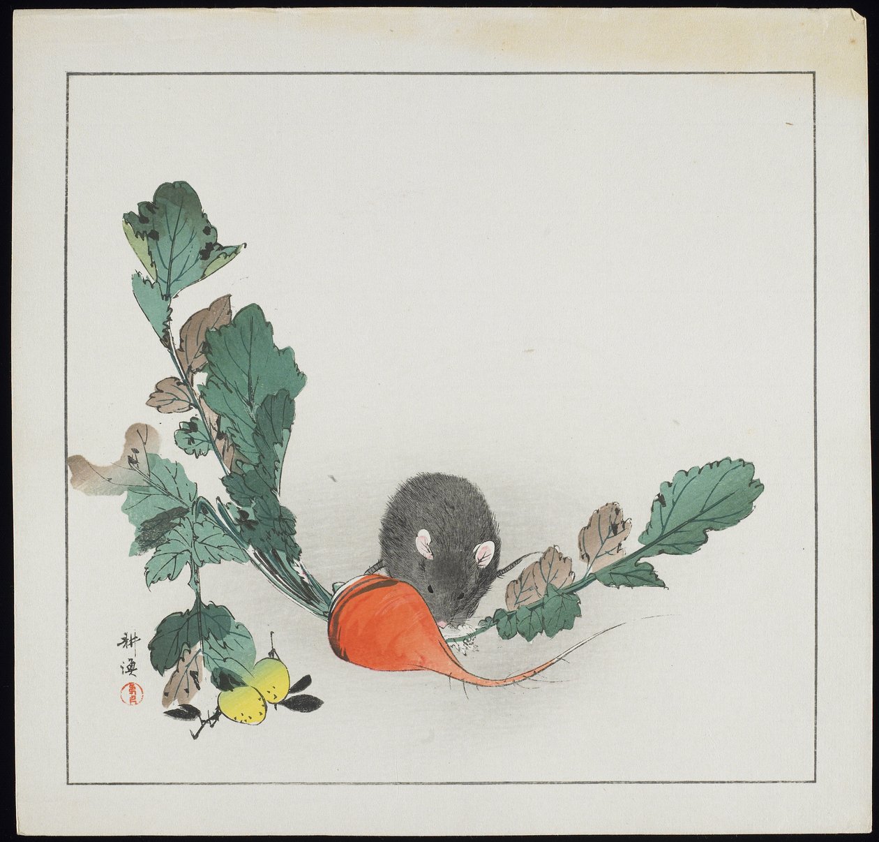 Maus und Karotte von Tsukioka Kogyo