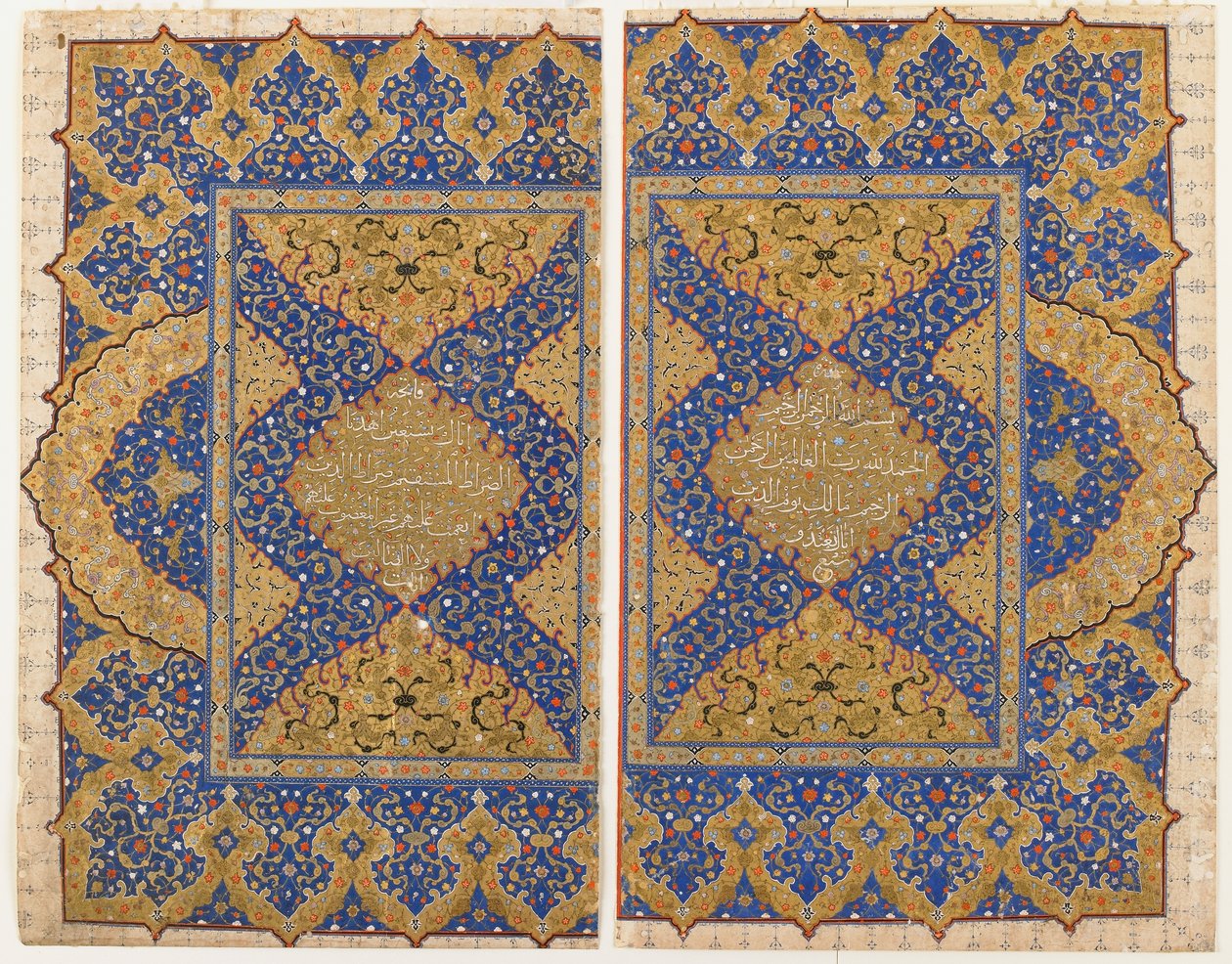 Folio aus einem Koran, Türkei, Osmanische Periode von Turkish School