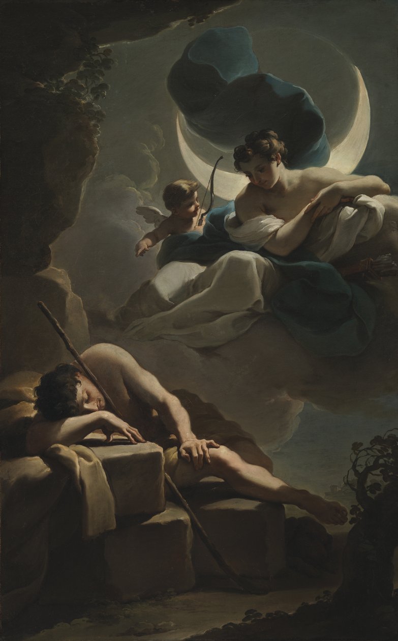Selene und Endymion von Ubaldo Gandolfi