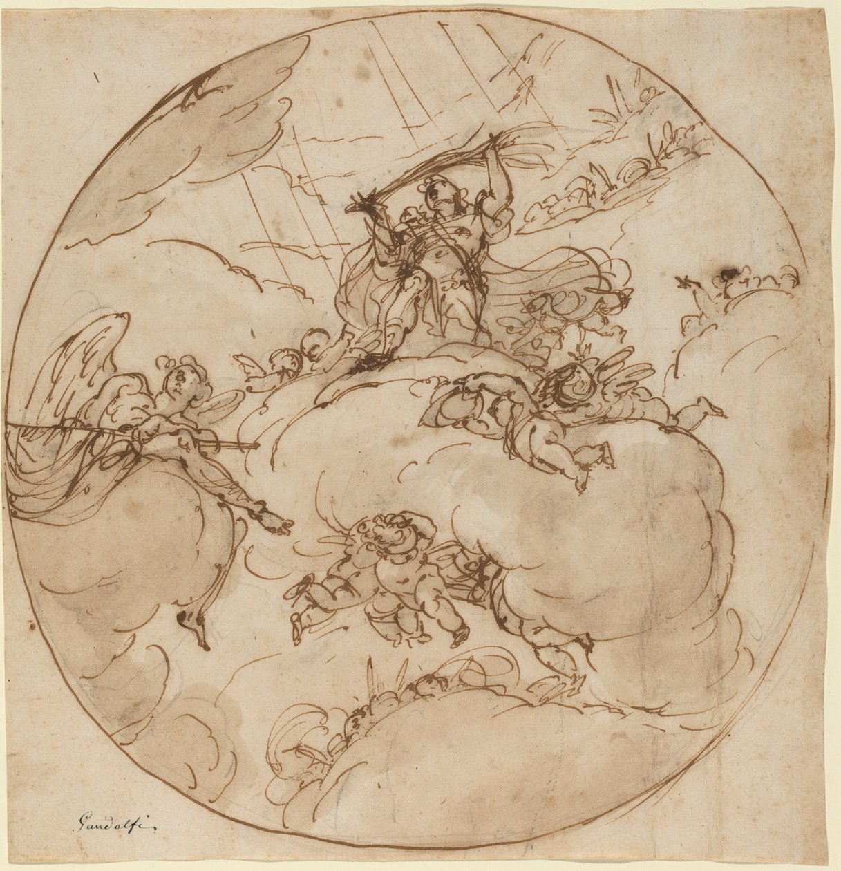 Die Apotheose des San Vitale von Ubaldo Gandolfi