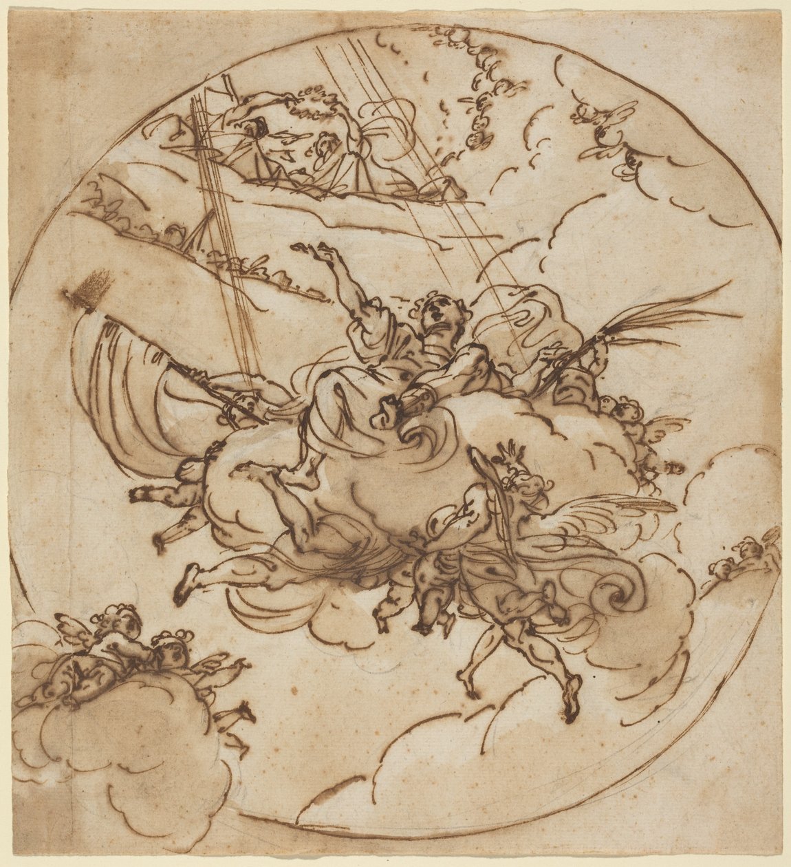 Die Apotheose des San Vitale von Ubaldo Gandolfi