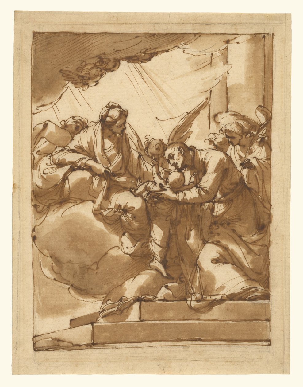 Vision des Heiligen Gaetano Thiene von Ubaldo Gandolfi