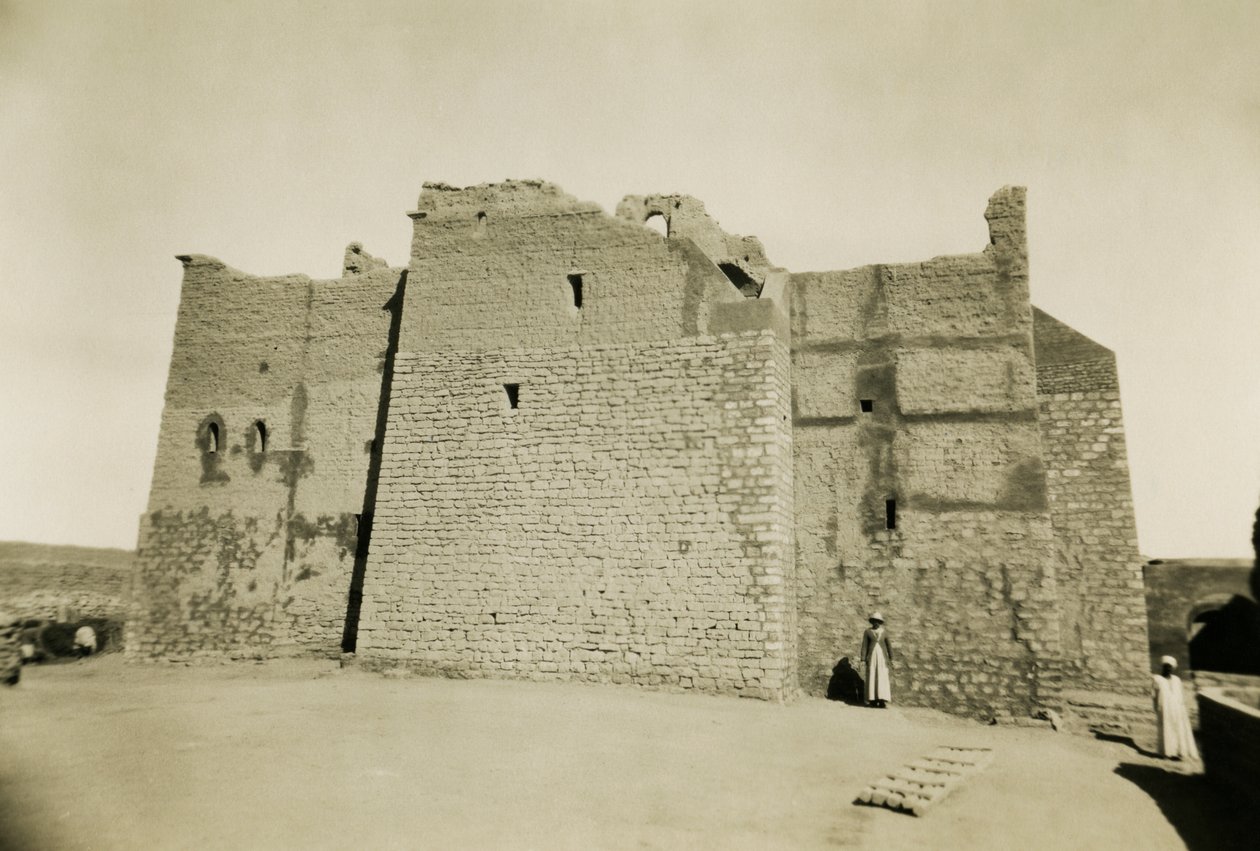 Kloster St. Simeon, Assuan, Ägypten, Fotografie von Ugo Monneret de Villard von Ugo Monneret de Villard