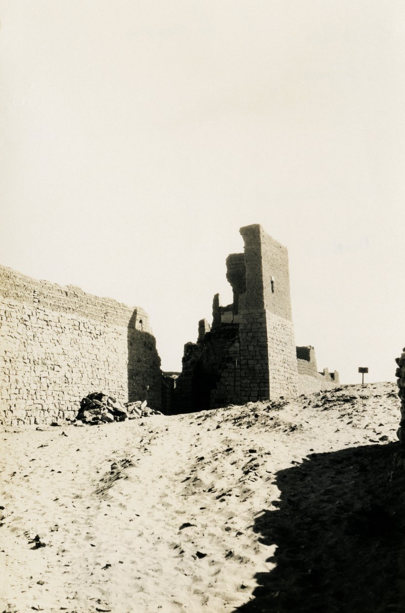 Kloster St. Simeon, Assuan, Ägypten von Ugo Monneret de Villard