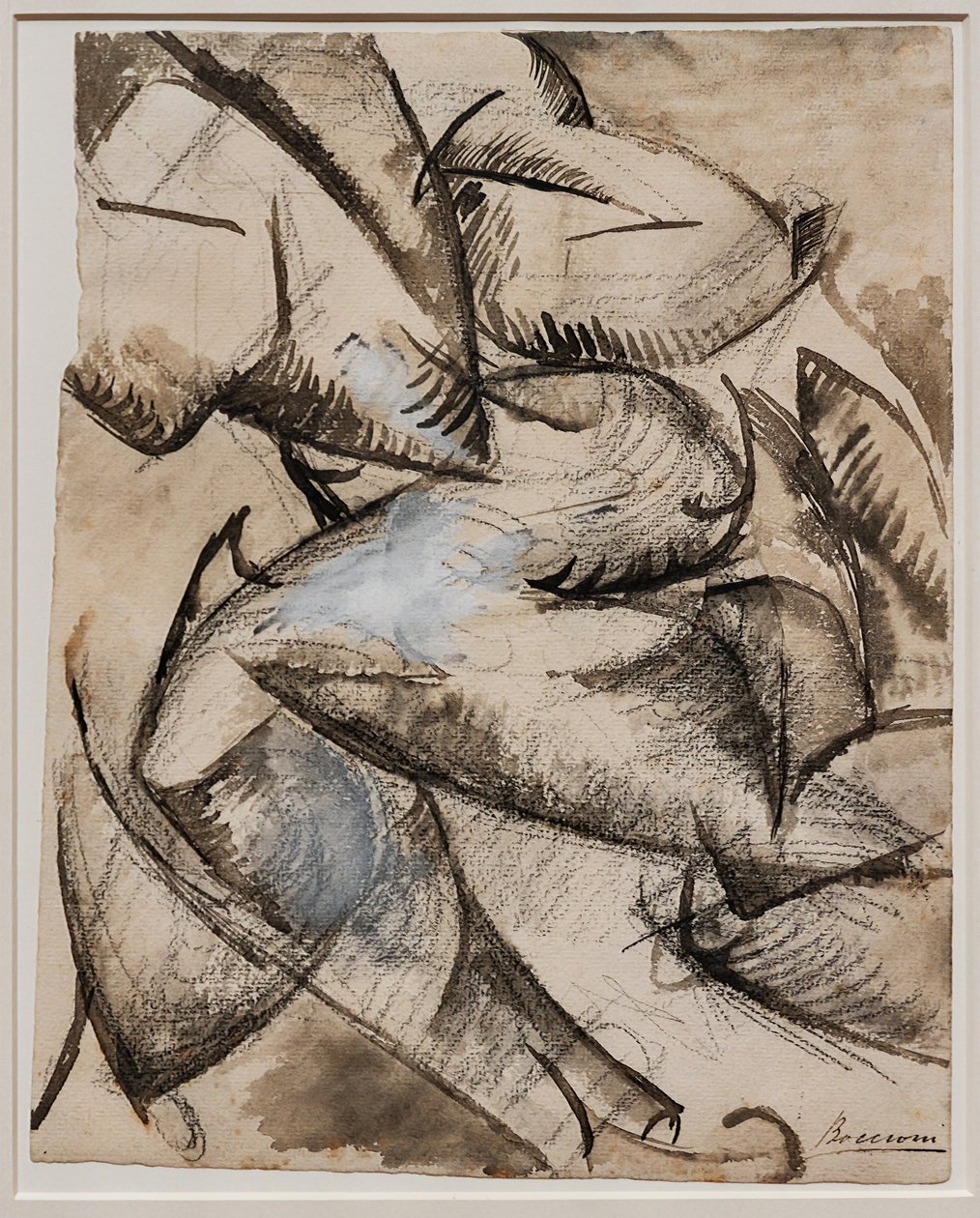 Ich möchte menschliche Formen in Bewegung sehen (Muskeln in Bewegung) von Umberto Boccioni