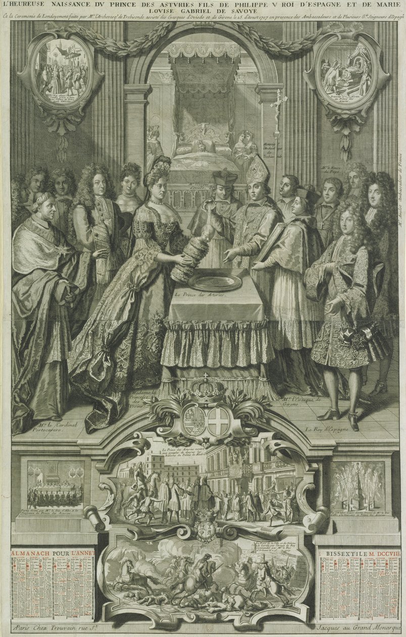 Geburt des Prinzen von Asturien von Unbekannt Unbekannt