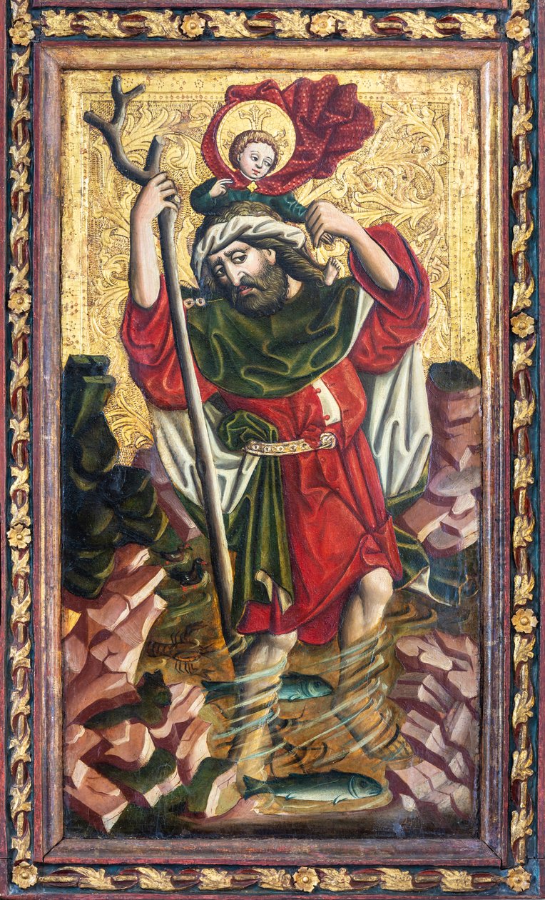 Der heilige Christophorus von Unbekannt Unbekannt