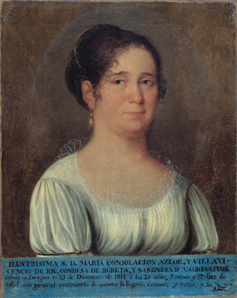 María Consolación Azlor, Gräfin von Bureta von Unbekannt Unbekannt