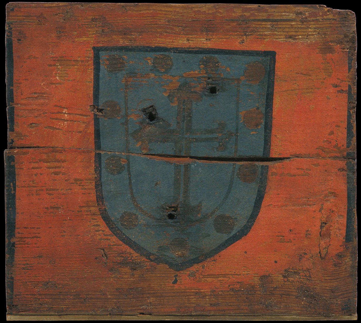 Deckenpaneel mit Wappen von Unbekannt Unbekannt