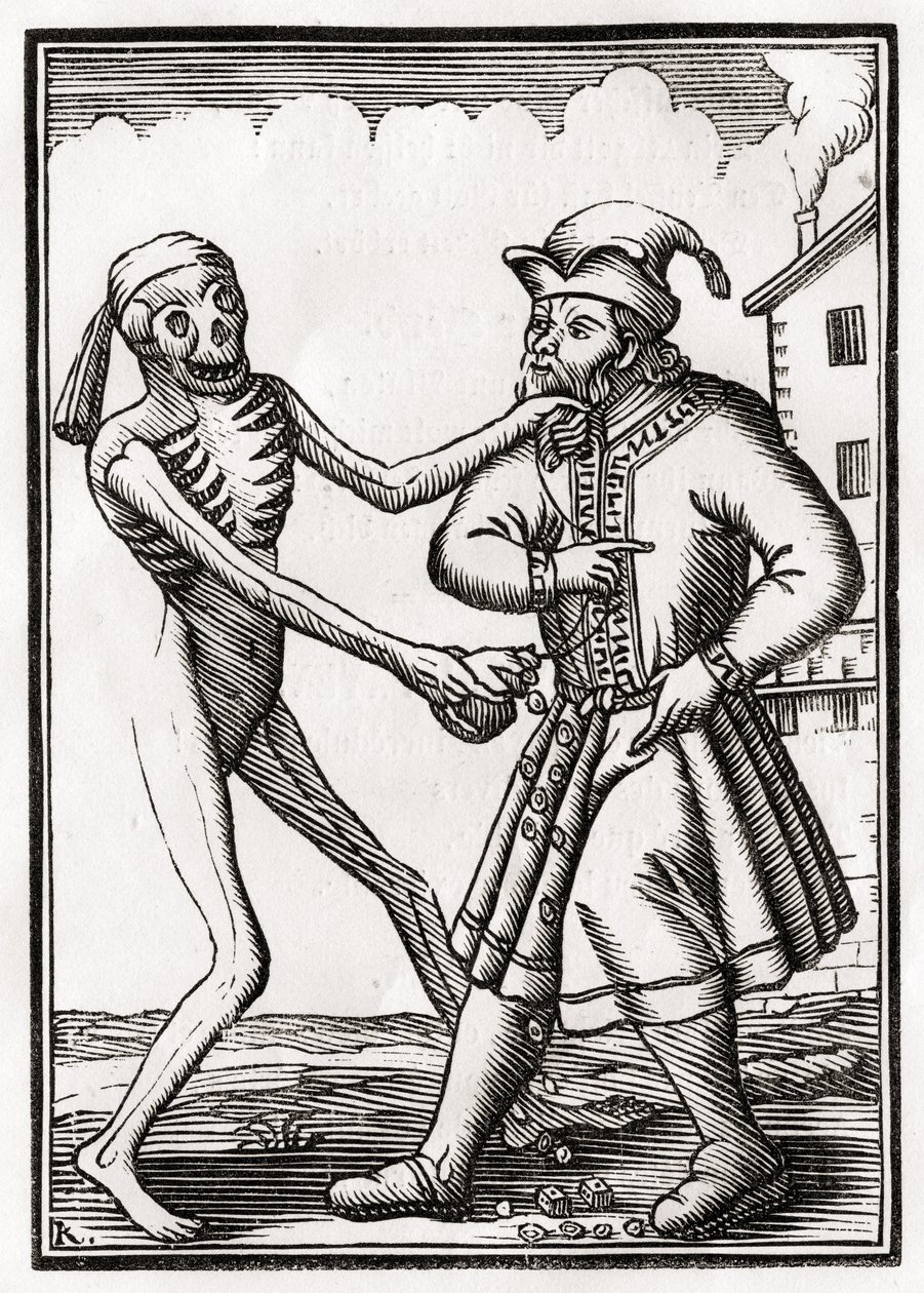 Der Tod kommt zum Juden, aus 