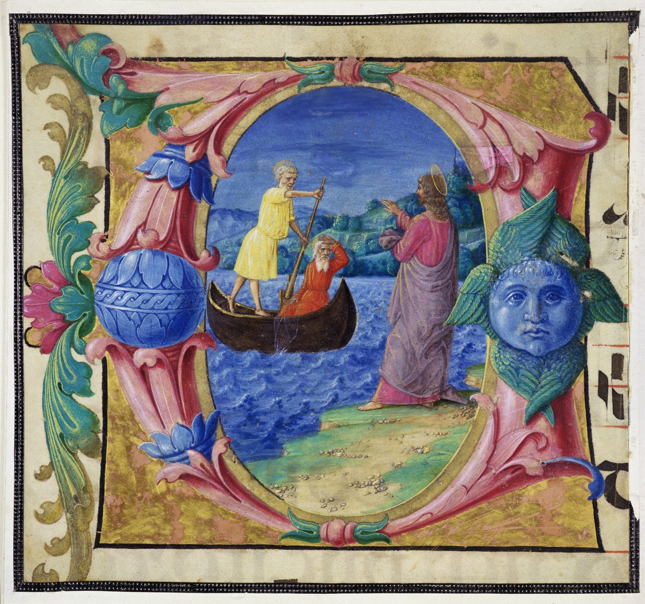 Marlay Cutting It.66 Die Berufung von St. Peter und St. Andreas, ca. 1480 von Unbekannt Unbekannt