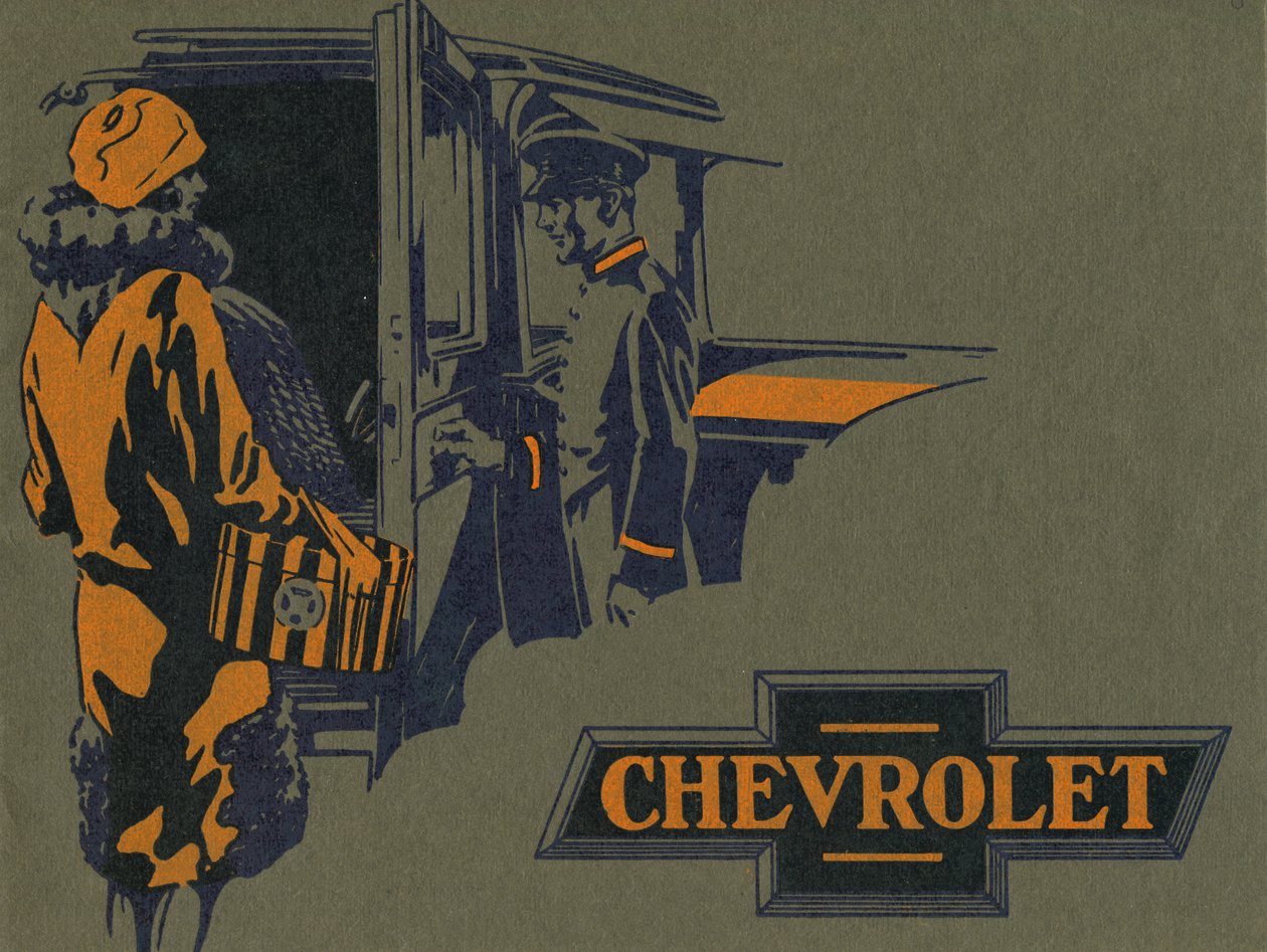 1928 Chevrolet Verkaufsbroschüre von Unbekannt