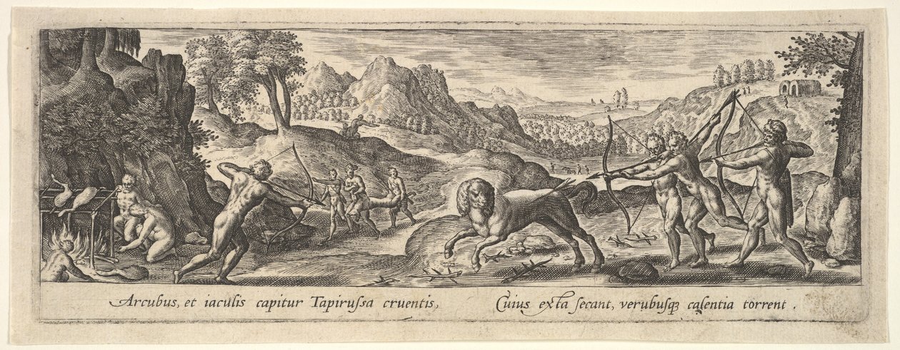 1 von 8 Platten über Jagd und Fischerei von Unbekannt