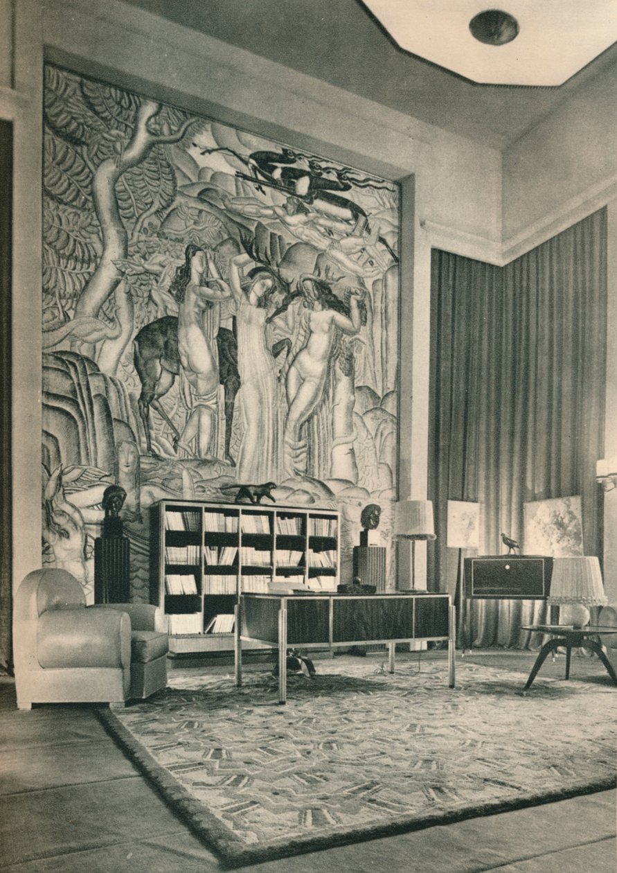 Ein Sammlerzimmer, um 1925 von Unbekannt