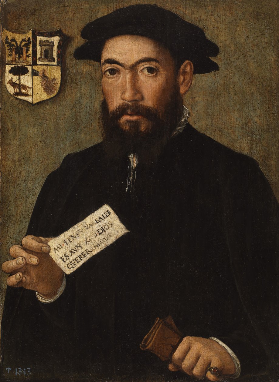 Ein Konquistador, 1525-1535 von Unbekannt