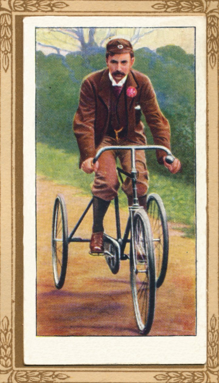 Ein bemerkenswerter Dreiradfahrer - F. T. Bidlake, 1939 von Unbekannt