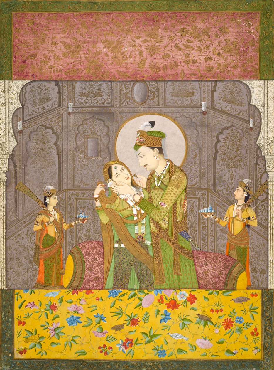 Ein Prinz und seine Gemahlin, ca. 1790 von Unbekannt