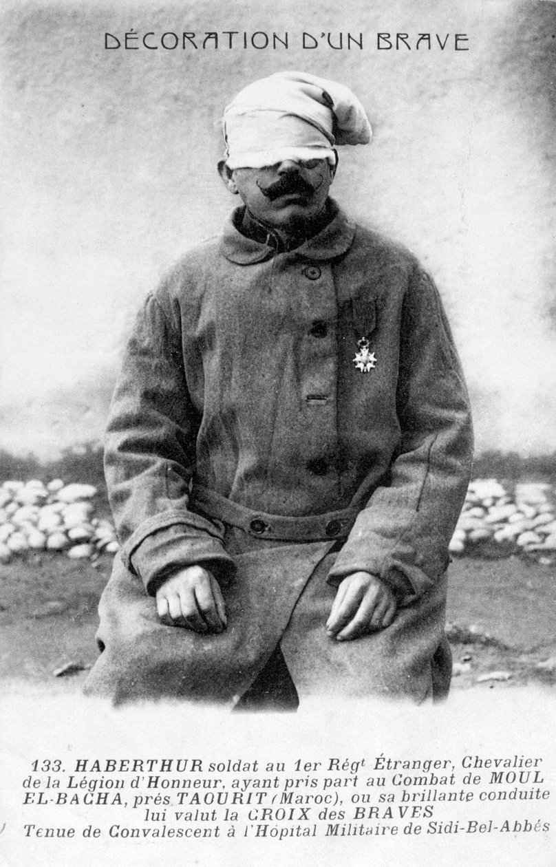 Ein genesender Legionär, Sidi Bel Abbes, Algerien, 1910 von Unbekannt