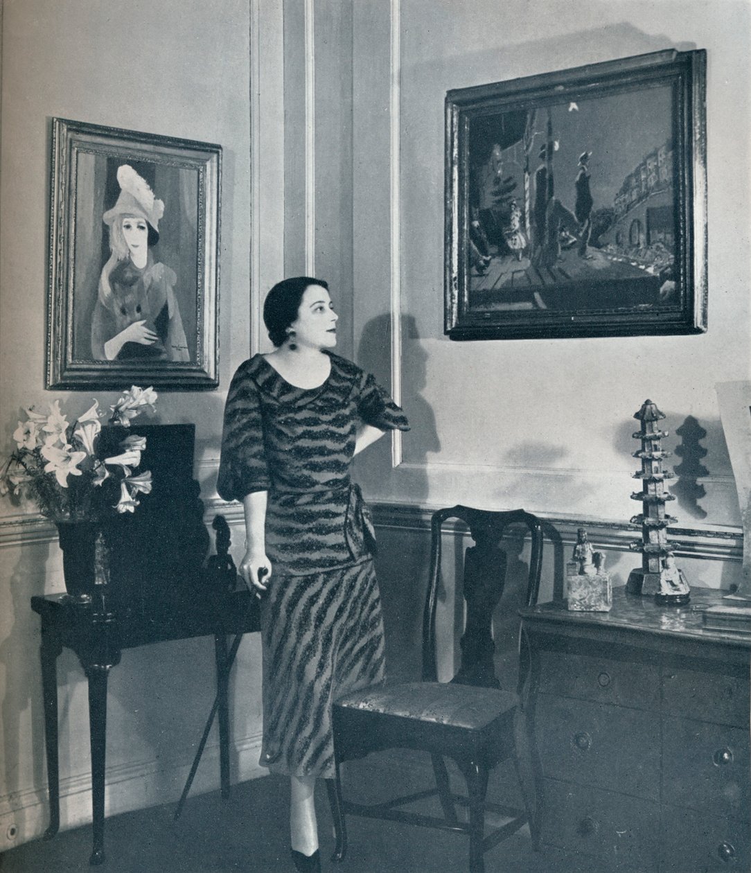 Eine Ecke im Haus von Lady Jowitt, 1934 von Unbekannt