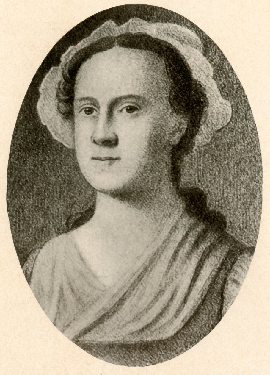Ein Porträt von Miss Hill aus Philadelphia von Unbekannt