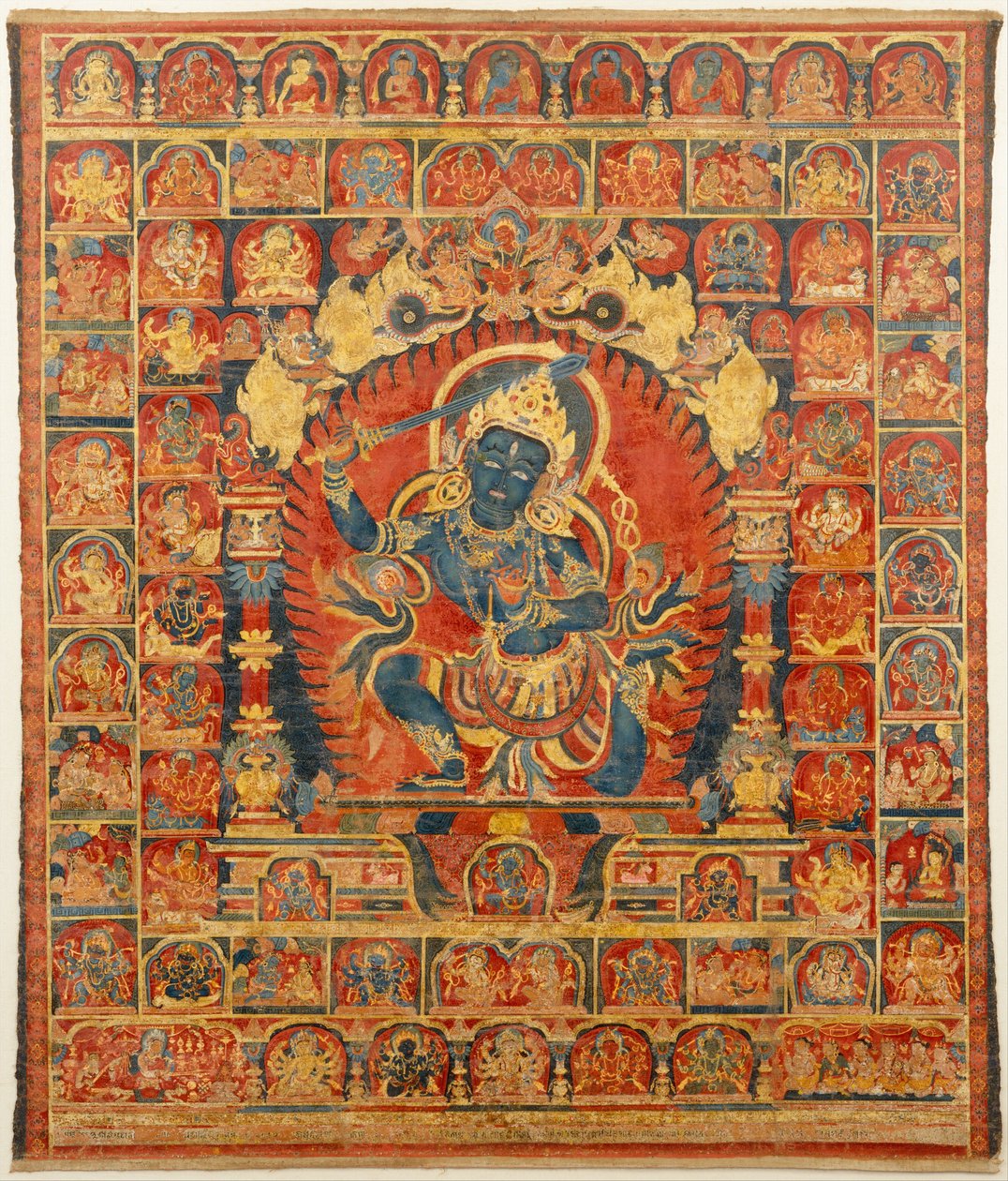 Acala, der buddhistische Beschützer, entsprechend Februar März 1322 von Unbekannt