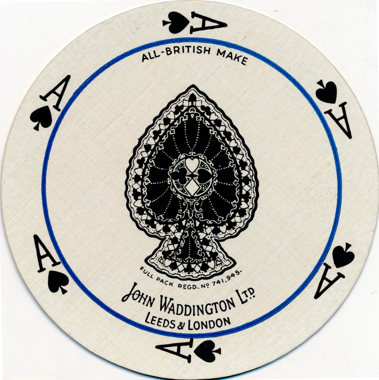Ass der Spaten, ca. 1929 von Unbekannt
