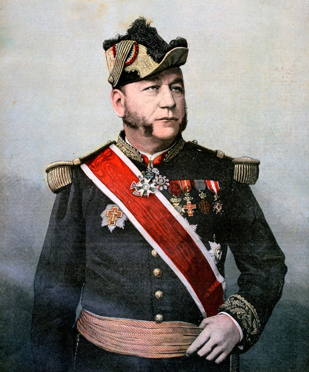 Admiral Humann, französischer Kommandant der Fernostflotte von Unbekannt