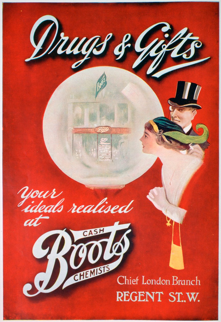 Werbung für Boots the Chemists von Unbekannt