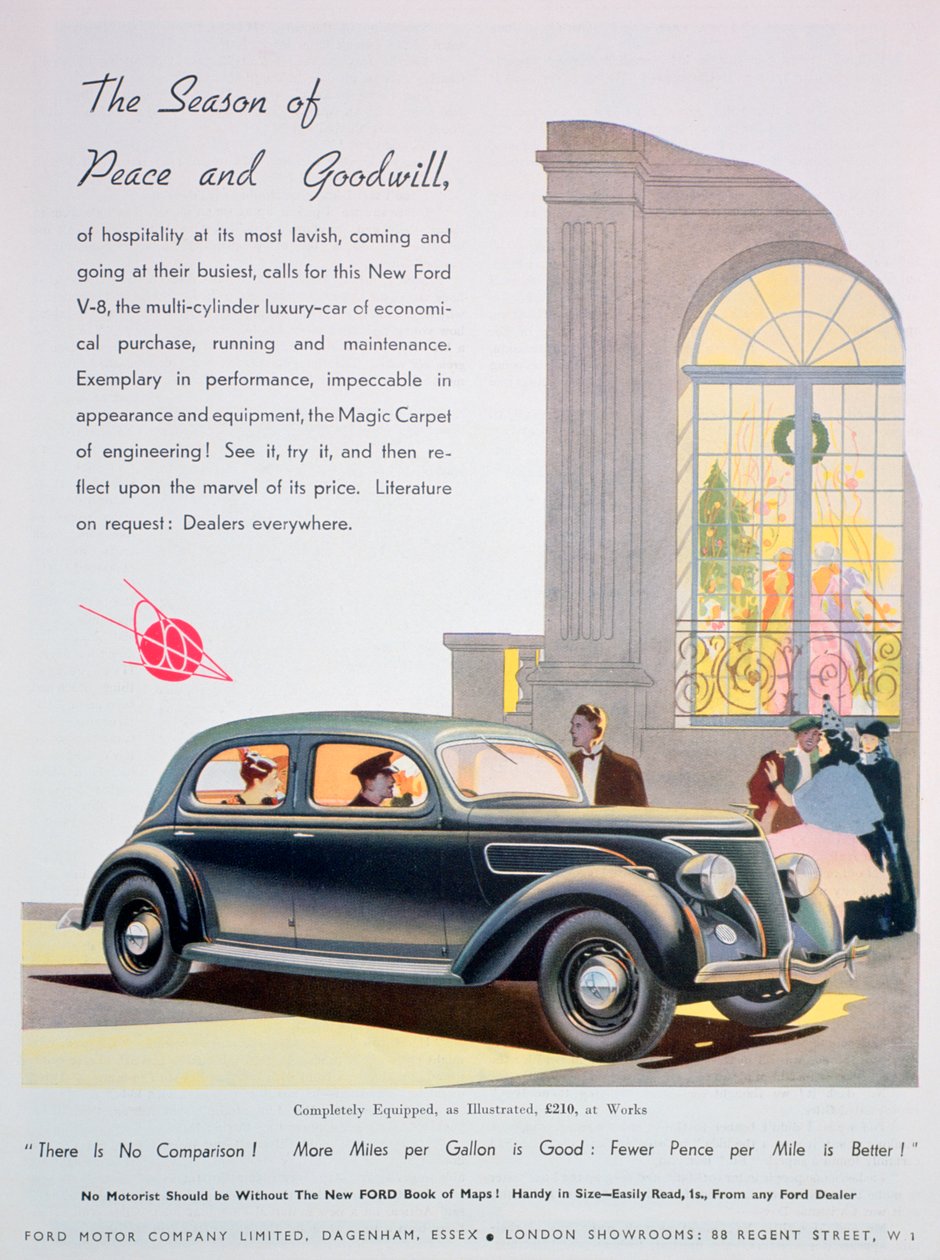 Werbung für Ford-Autos von Unbekannt