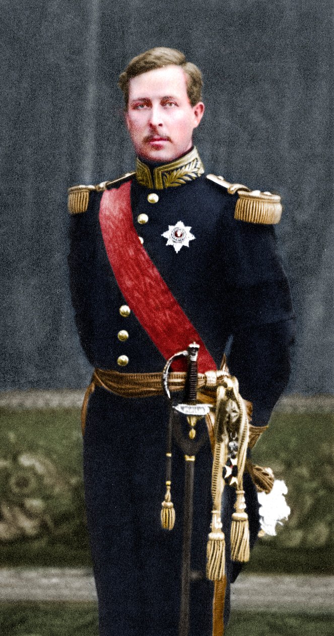 Albert I., 1875-1934, König der Belgier ab 1909, in Militäruniform von Unbekannt