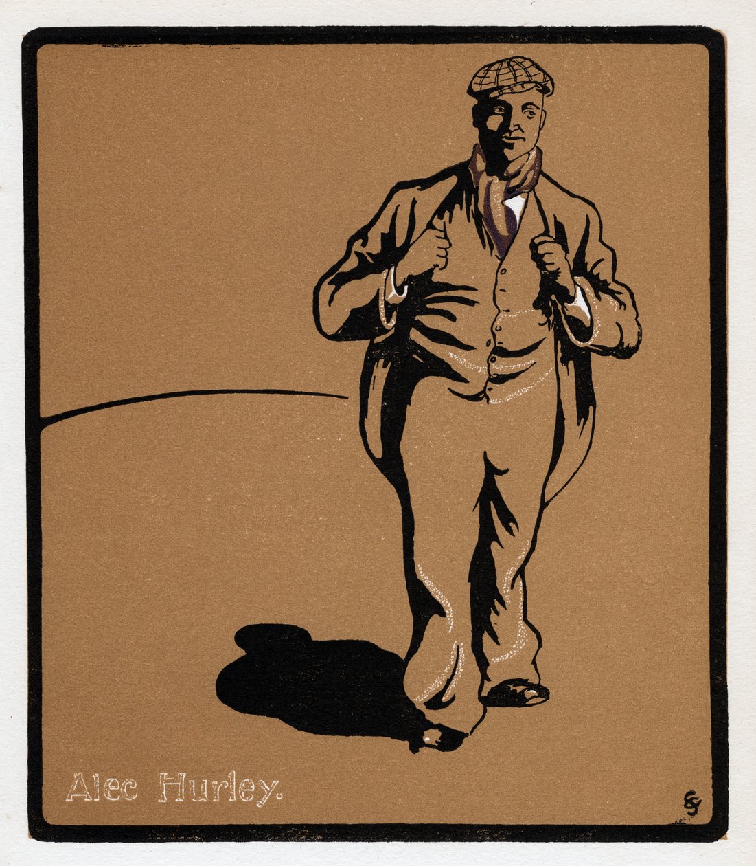 Alec Hurley 1871-1913, Music-Hall-Star, späte 19. Jahrhundert von Unbekannt